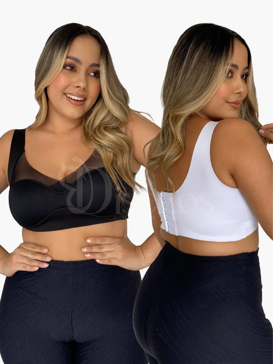 Pack x2 Brasier sin Varilla Top Yoga Ultra Cómodo y Versátil