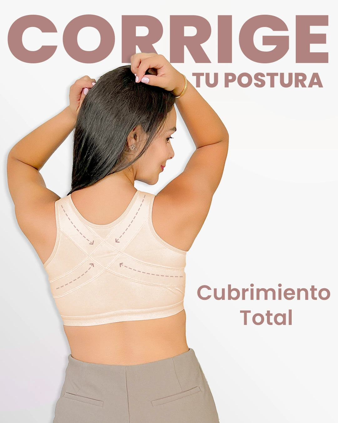 🥰BRASIER CORRECTOR DE POSTURA🥰 Alivio y Soporte para tu Espalda hasta 50%OFF