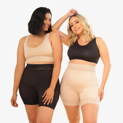 🍑PANTY SHORT MOLDEADOR CONTROL DE ABDOMEN TIRO ALTO LEVANTA COLA🍑