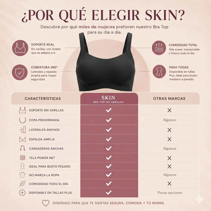 Bra Skin Pack X2 - Sin Varillas