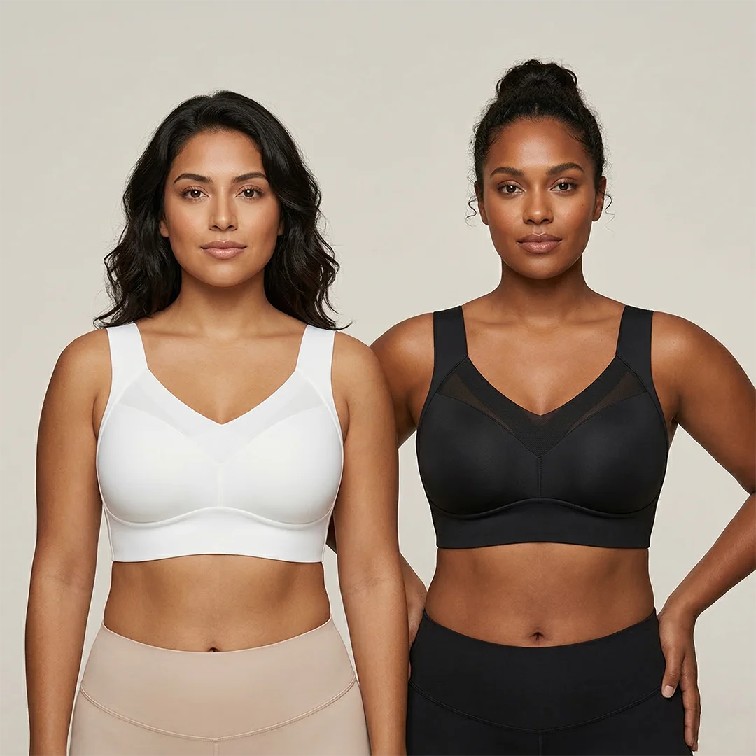 Pack x2 Brasier sin Varilla Top Yoga Ultra Cómodo y Versátil