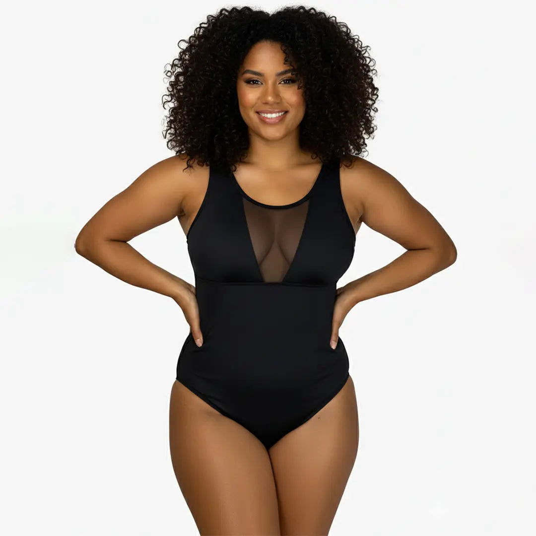 Body Elegance – Control Total con Escote Sensual que te Hace Sentir Irresistible