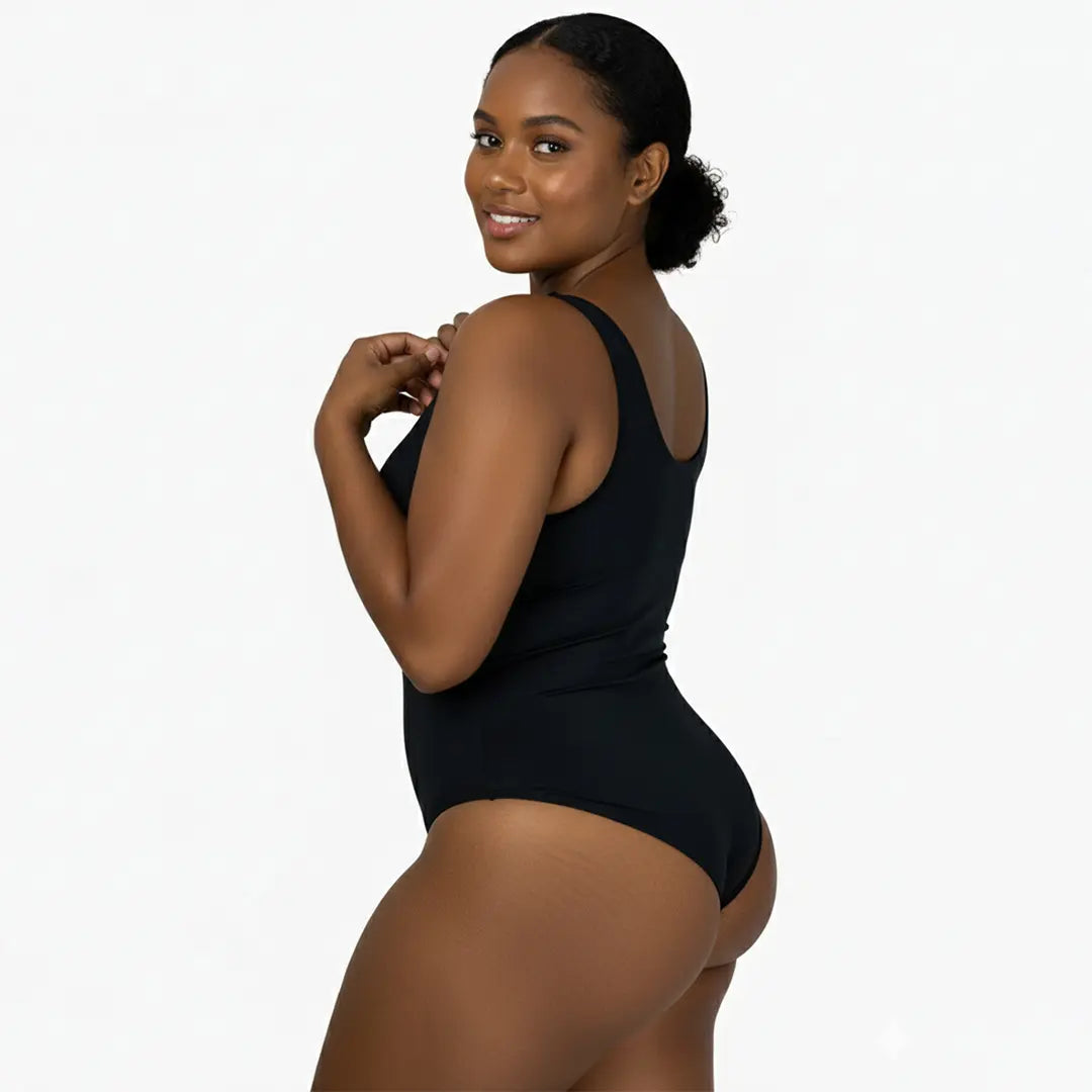 Body Elegance – Control Total con Escote Sensual que te Hace Sentir Irresistible