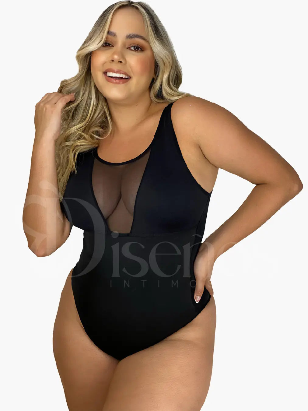 Body Elegance – Control Total con Escote Sensual que te Hace Sentir Irresistible